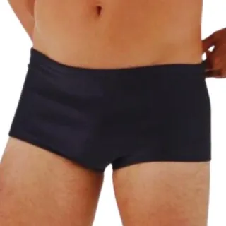Moda Praia Sunga Boxer Proteção UV Poliamida Forro Cordão Ajuste - Vermelha