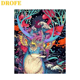 Pintura Por Números Sem Moldura - Coleção De Cerveja - 91