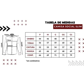 Camisa Slim Fit Social Masculina Manga Longa 100% Algodão - Branca