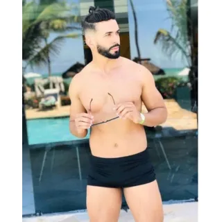 Sunga Masculina Boxer para Praia, Piscina e Natação - Sunga Preto