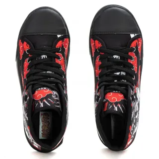 Promoção Tênis Urbano Naruto Star Moda Tumblr Cano Alto - Preto