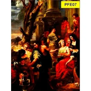 Pinturas Famosas Placas Decorativas - 20 modelos - PFE01