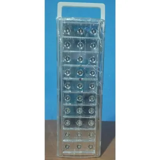 Luminária de Led 30 Led - Luz de Emergência e Lanterna - MODELO SEM LANTERNA  01