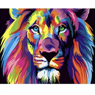 Kit completo de pintura numerada - Tela 40x50 para decorar sua casa com quadros pintados - Paris