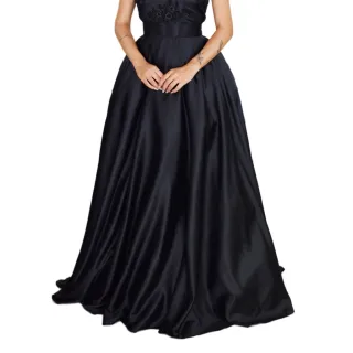 Saia Social Cintura Alta Godê Longa - Apenas a Saia