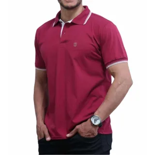 Camiseta Masculina Polo em Algodão - Azul Marinho