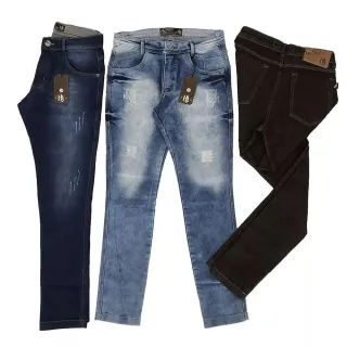 Desconto na Calça Jeans Masculina com Estilo e Elastano - 38