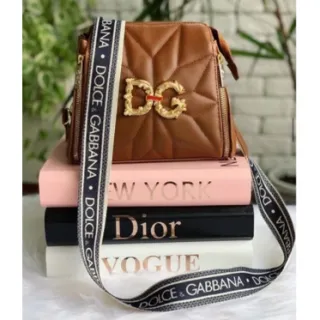 Oferta Relâmpago: Bolsa Feminina Transversal com 3 Zíperes em Promoção - Creme