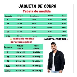 Jaqueta De Couro Masculina Elegante Resistente Luxo Reforçada Moda Casual Slim Casaco - Preto