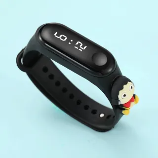 Relógio Eletrônico Infantil Resistente à Água com LED e Desenho - 17