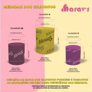 Promoção Fantasia Carnaval Capa de Cilindro + Painel Trio - 2