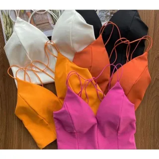 Rabo de rato alça cropped