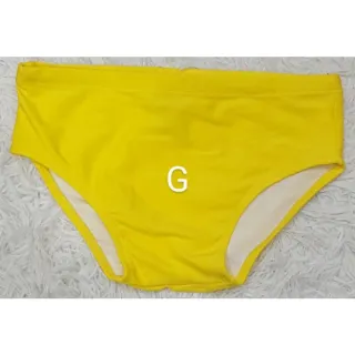 Homem Sunga Slim de praia ADULTO masculina - Amarelo GG -40