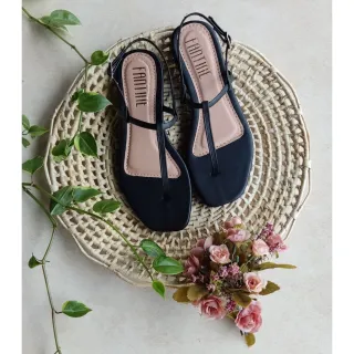 Sandalia Rasteira Feminina - Tiras Baixas em Rasteirinhas - ROSA SAN