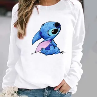 Pulôveres Impressos Aquarela: Tendência Casual Moda Feminina 90s - BSWY31274