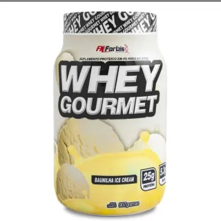 Protein Gourmet Whey 907gr - FN forbis (ORIGINAL) - Morango REFIL
