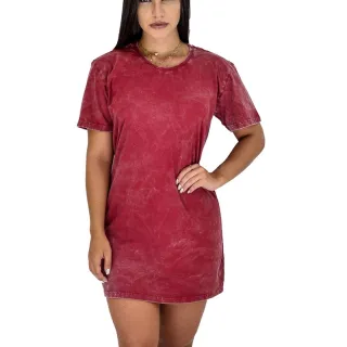 Malha Estonada Vestido Camisão Feminino 100% Algodão - GG