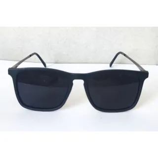 Óculos de sol Quadrado Retangular Minimalista Masculino - degrade brilhate