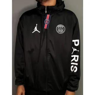 Envio Imediato - Corta Vento Importado Forrado - Marcas Variadas (preto) - PSG (SÍMBOLO ROSA)