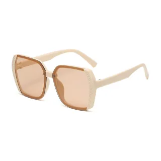 Armação Vintage Feminina para Óculos de Sol Quadrados UV400 - C7.Leopardo E MARROM