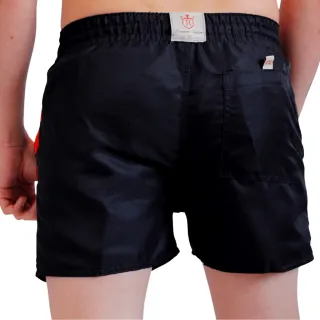 Verão Masculino Tactel Grosso Liso Shortinho Curto para Academia e Praia - Verde água