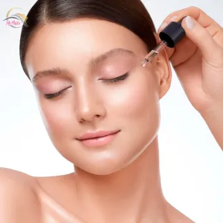 Max Love Sérum Facial Vitamina C + Rosa Mosqueta + Ácido Hialurônico 30ML - 3 Em 1 - Único