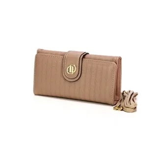 Porta cartão grande para carteira feminina - caqui2177