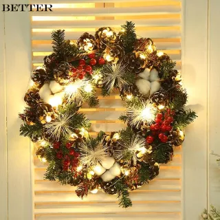 Enfeites de Natal para Árvore - Guirlanda Pendurar Casa - N2