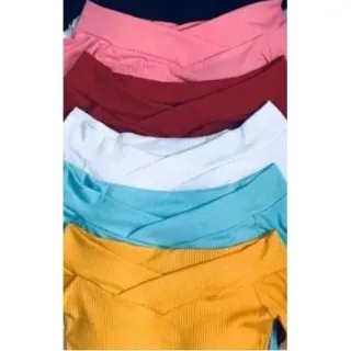 Promoção Blusa Feminina Manga Longa Ombro a Ombro Canelada - Cinza