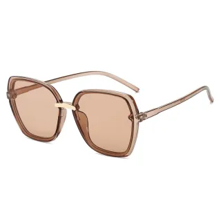 Óculos De Sol Quadrados Enormes 2020 Marca De Luxo Da Moda - C7.BLACK/GRAY PINK