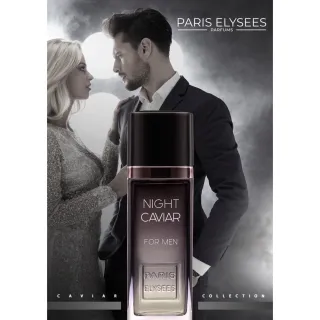 Paris Elysses Caviar Night Perfume Original 100ml - Compre Online - Único