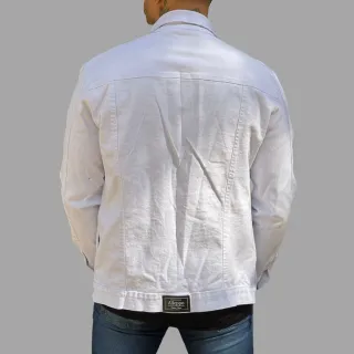 Sarja Branca Masculina Jaqueta - P