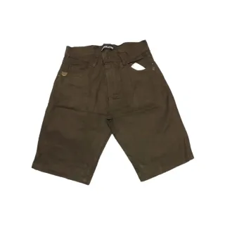 Masculino Bermuda Sarja Jeans - Cinza