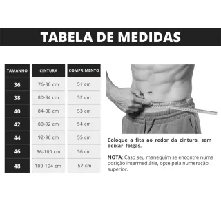 Bermudas Coloridas Masculinas de Sarja Brim - Kit com 2 peças - Escolher no Chat (Mand Msg)