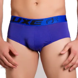 Cueca Básica Machão Slip Elástico Exposto - Microfibra 207 - Branco