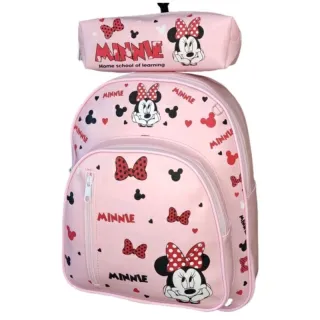 Mochila Escolar Infantil Menina Menino Minnie Homem Aranha Hulk Batman - Creche e Passeio