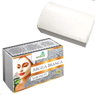 Sabonete em Barra Wedical Argila Branca 90g - Único