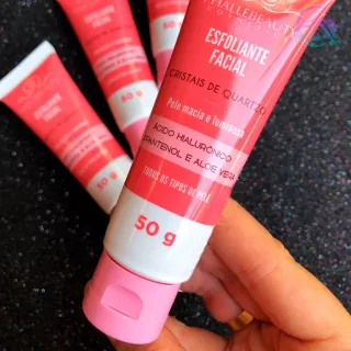 PhálleBeauty Cristais de Quartzo Esfoliante Facial PH0137 - Único