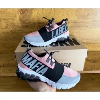 Pronta Entrega Tênis Bela Mafia Saturn Unisexx Feminino Masculino - PRETO/NUDE *Neo adds