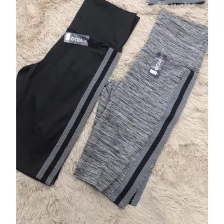 Conjuntos de Legging e Top sem Bojo para Academia Fitness - M