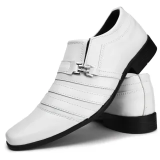 Promoção Imperdível: Sapato Social Masculino Branco - 1000Bco