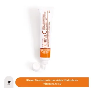 30g Sérum Concentrado Com Ácido Hialurônico + Vitaminas C e E - Abelha Rainha - Único