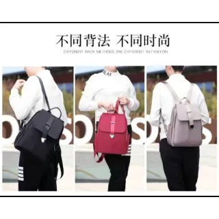 Mochila Impermeável Feminina Bolsa - Raryel - Cinza