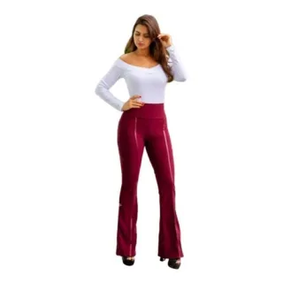 Promoção Blusa Feminina Manga Longa Ombro a Ombro Canelada - Cinza