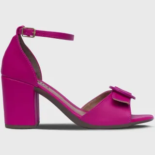 Lançamento Sandália Feminina Salto Bico Quadrado - Barato e Tendência - Preto