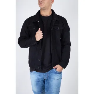 Streetwear Masculino: Jaqueta Jeans Tradicional - Preta