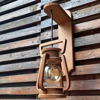 Lampião Arandela Luminária Lustre 110/220 V - Único
