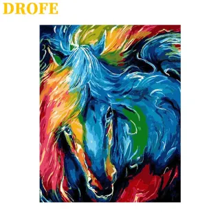 Pintura A Cores Por Números - Drofe (40X50 Cm) - 1464