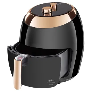 Air Fryer Philco Chrome Preta com Capacidade de 5,5 Litros - 110V