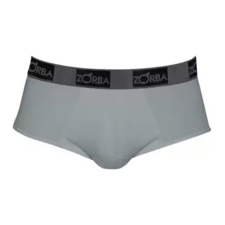 Cueca Zorba Slip Confort Cotton Original Mod 674 - Branco